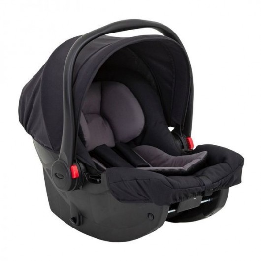 Poussette double évolutive Graco Stadium Duo black grey + 2 coques SnugEssentials I-size Midnight Black