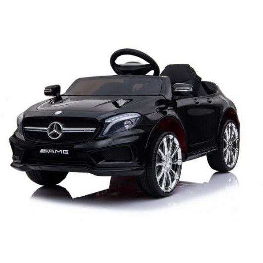 Voiture Electrique Enfant Cabriole Pro Pas Cher Voiture Electrique 12v Mercedes Gla 45 Noire Pack Luxe