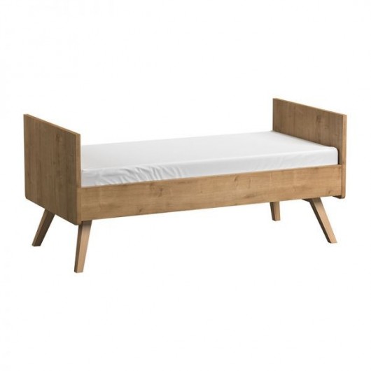 Chambre complète Vox Vintage Oak/Blue lit évolutif