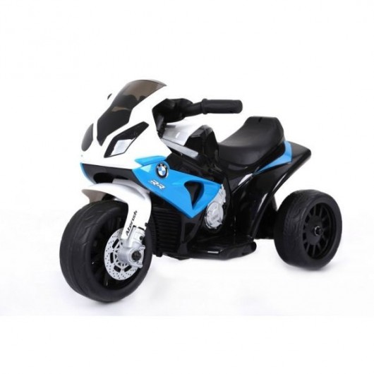 Moto électrique 6V BMW S1000RR Bleu - Pack Cuir - Cabriole Pro ...