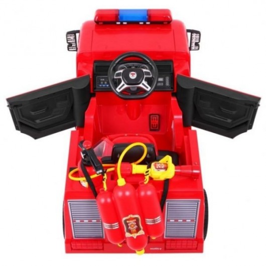 Camion Electrique 12v Pompier Rouge Pack Evo Cabriole Pro Cabriole Bebe