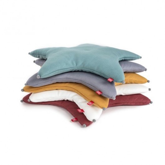 Coussin étoile Vox Baby Pure Moutarde