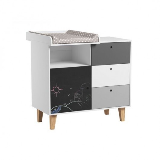Chambre complète Vox Baby Concept White/Grey/Black