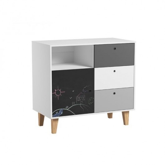 Chambre complète Vox Baby Concept White/Grey/Black