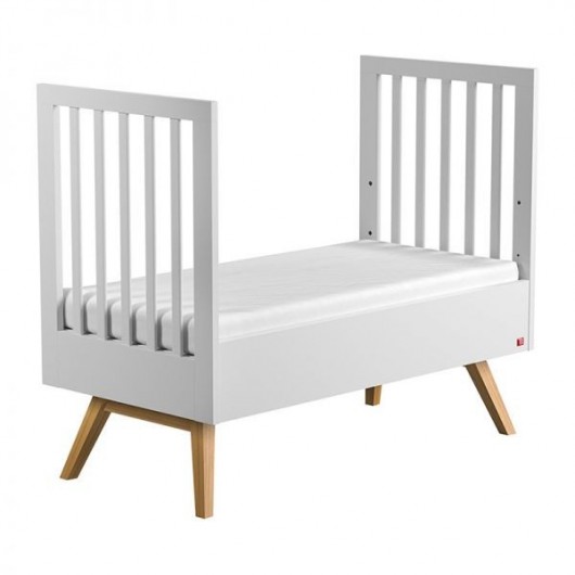 Lit bébé évolutif 70x140 cm Nature Vox Baby Blanc
