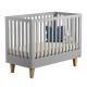 Lit bébé 60x120 Lounge Vox Baby Gris clair