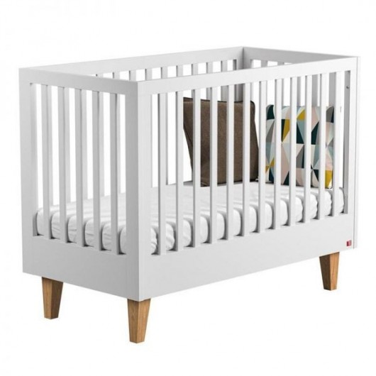 Lit Bebe Vox Baby Pas Cher Lit Bebe Evolutif 70x140 Lounge Vox Baby Blanc