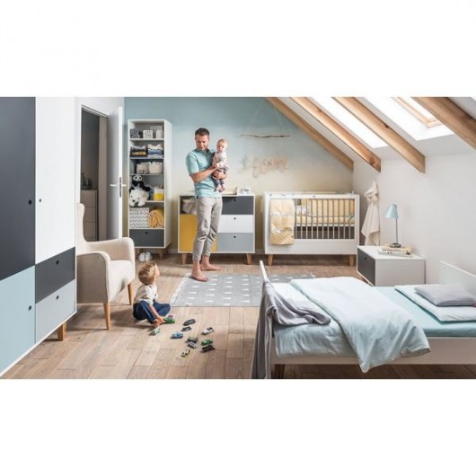 Lit Vox Baby Concept 60 x 120 White/Graphite