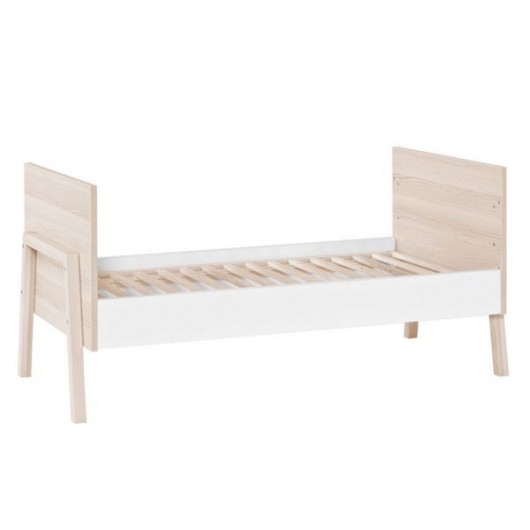 Lit évolutif Spot Baby 140x70 cm blanc/acacia Vox Baby
