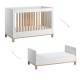 Lit évolutif Vox Baby Altitude White/Oak 70 x 140