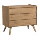 Commode 3 tiroirs Vox Baby Vintage Oak/Oak