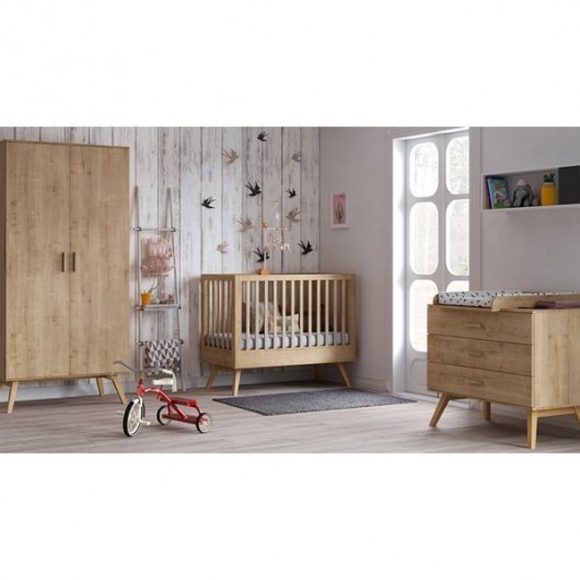 Lit évolutif Vox Baby Nautis Oak 70 x 140
