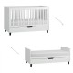 Lit évolutif Vox Baby Simple White 70 x 140