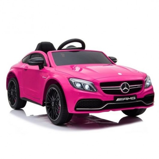 Voiture Electrique 12v Mercedes C63 Rose Pack Luxe Cabriole Pro Cabriole Bebe