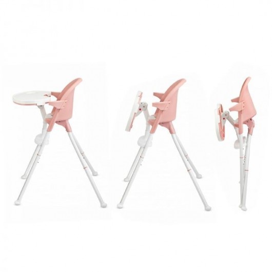 Chaise haute évolutive Kinderkraft Pini pink