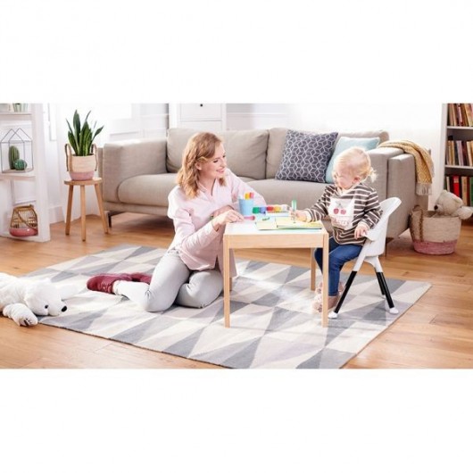 Chaise haute évolutive Kinderkraft Pini pink