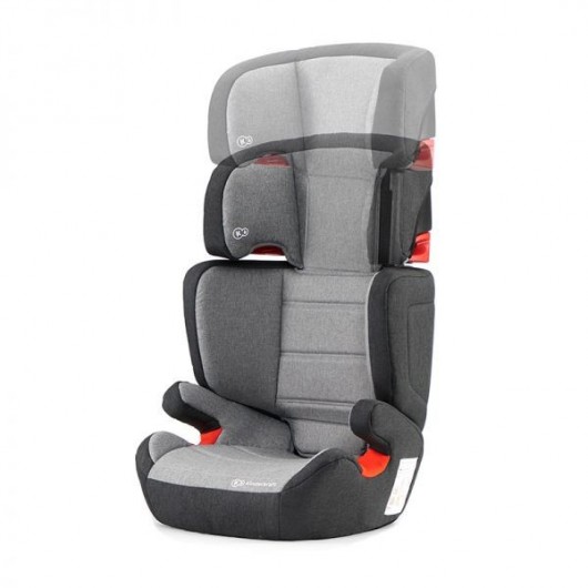 Siège auto isofix Kinderkraft Junior Fix Black / grey