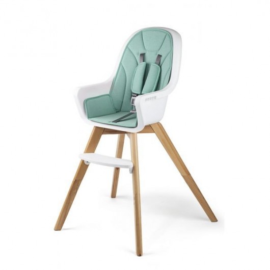 Chaise haute 2 en 1 Kinderkraft Tixi turquoise