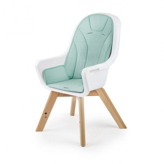 Chaise haute 2 en 1 Kinderkraft Tixi turquoise