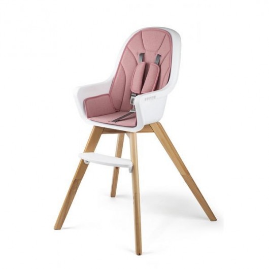 Chaise haute 2 en 1 Kinderkraft Tixi pink