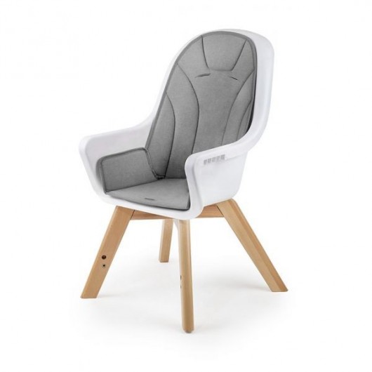 Chaise haute 2 en 1 Kinderkraft Tixi grey