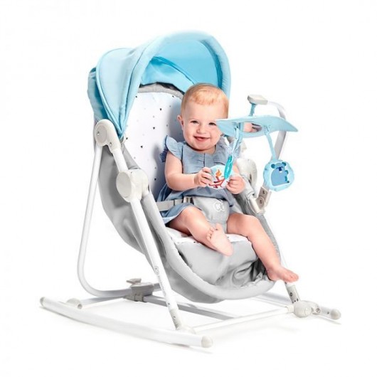 Berceau 5 en 1 Kinderkraft Unimo light blue