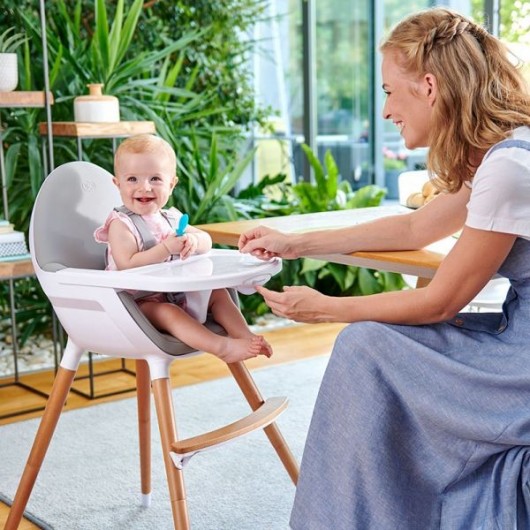 Chaise haute évolutive Kinderkraft Fini Black