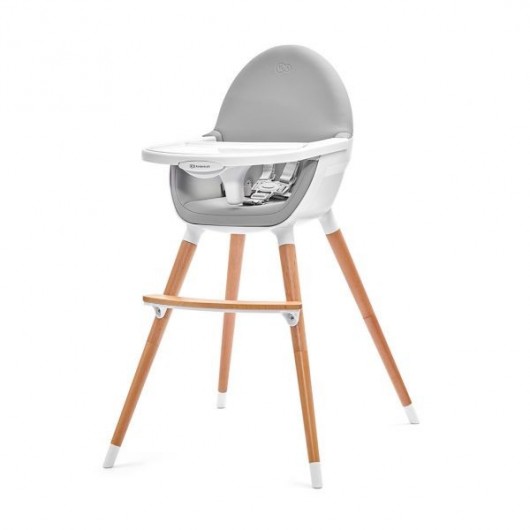 Chaise haute évolutive Kinderkraft Fini Grey