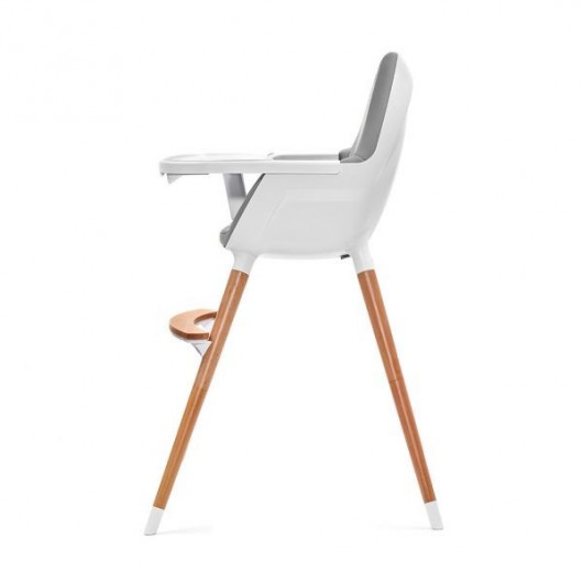 Chaise haute évolutive Kinderkraft Fini Grey