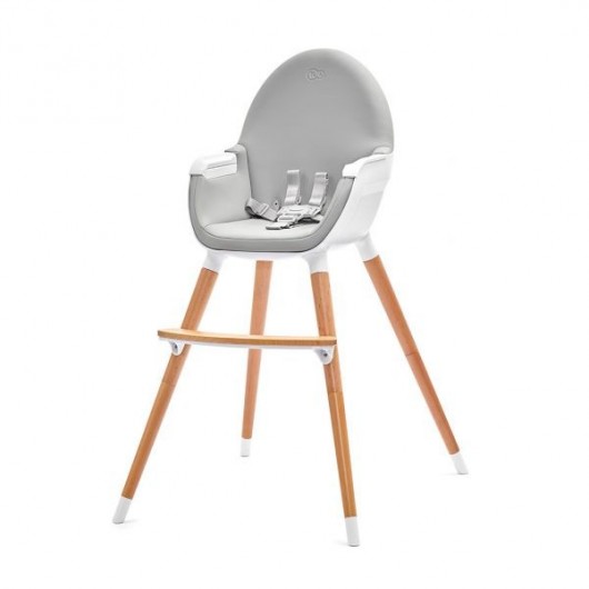 Chaise haute évolutive Kinderkraft Fini Grey