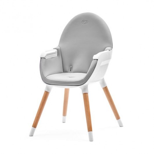 Chaise haute évolutive Kinderkraft Fini Grey