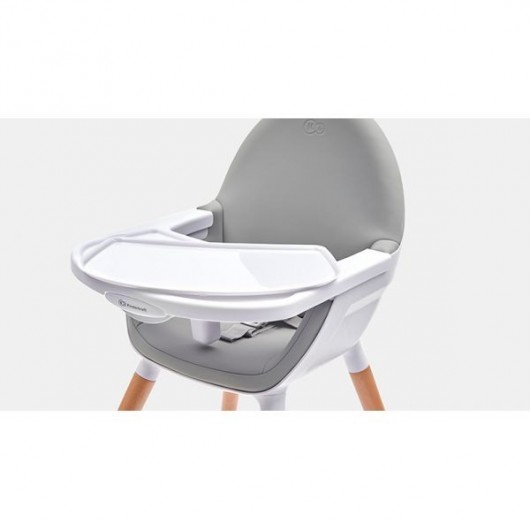 Chaise haute évolutive Kinderkraft Fini Grey