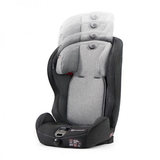 Siège auto isofix Kinderkraft Safety-Fix black/gray