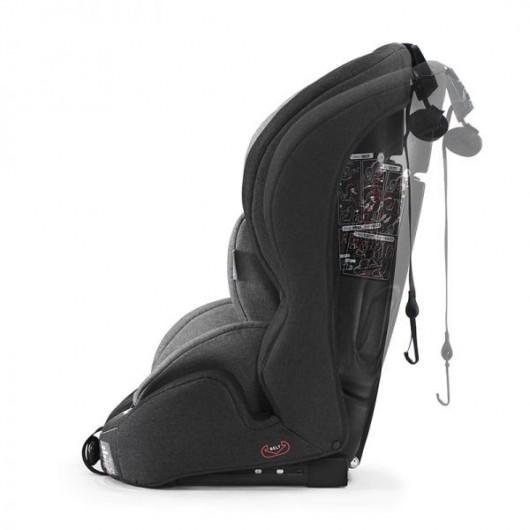 Siège auto isofix Kinderkraft Safety-Fix black/gray
