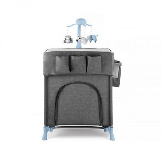 Lit Pliant Kinderkraft Joy Blue avec accessoires