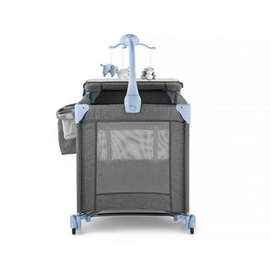 Lit Pliant Kinderkraft Joy Blue avec accessoires
