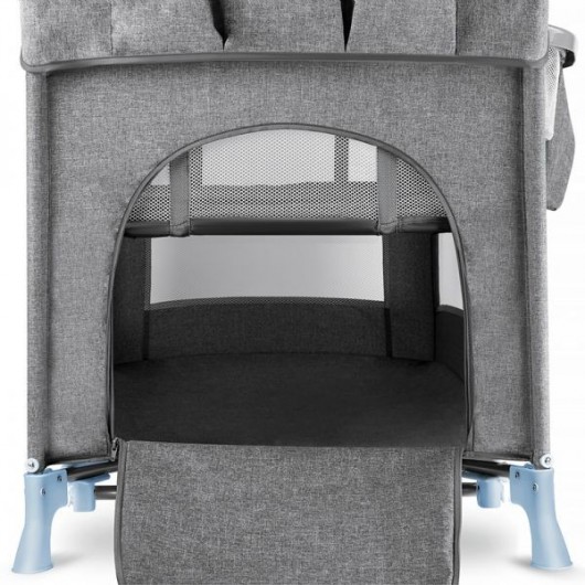 Lit Pliant Kinderkraft Joy Blue avec accessoires