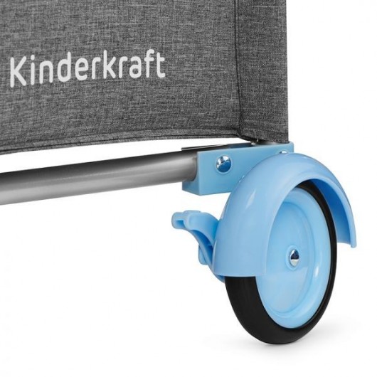 Lit Pliant Kinderkraft Joy Blue avec accessoires