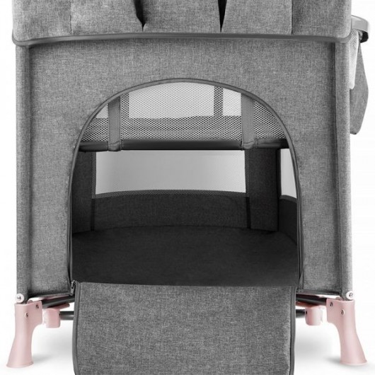 Lit Pliant Kinderkraft Joy New Pink avec accessoires