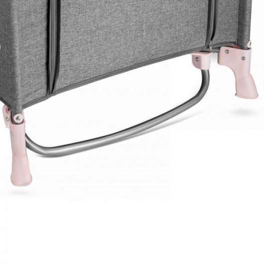 Lit Pliant Kinderkraft Joy New Pink avec accessoires