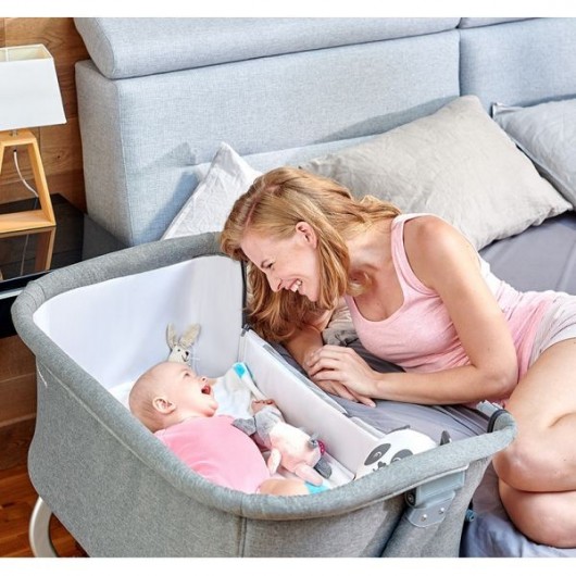 Lit bébé cododo Kinderkraft Uno gray