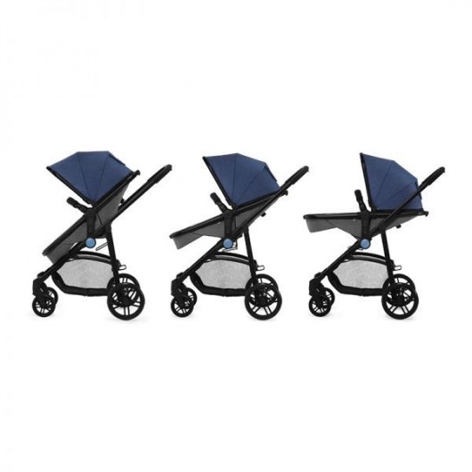 Poussette 3 en 1 Kinderkraft Juli denim