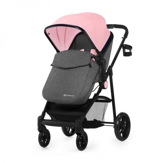 Poussette 3 en 1 Kinderkraft Juli pink