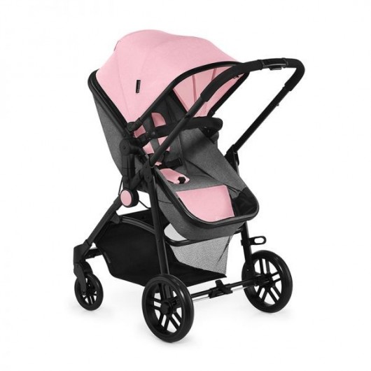 Poussette 3 en 1 Kinderkraft Juli pink