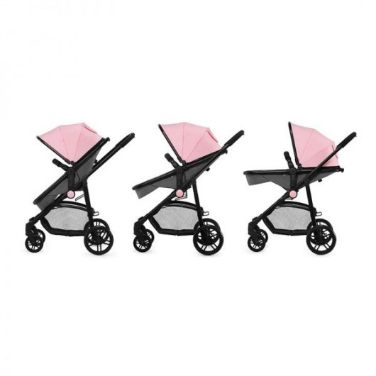 Poussette 3 en 1 Kinderkraft Juli pink