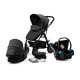 Poussette 3 en 1 Kinderkraft Moov Black