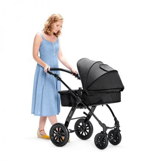 Poussette 3 en 1 Kinderkraft Moov Black
