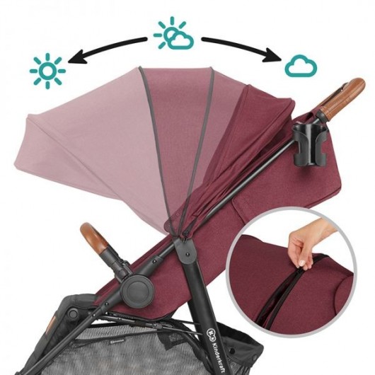 Poussette Kinderkraft Grande 2020 Grey