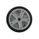 Roue Avant Grise pour Jane Slalom Pro 2008 et Powertwin 2008-2013