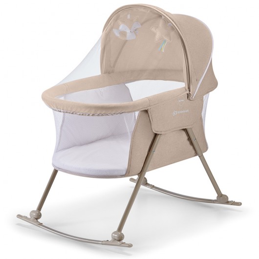Berceau pour bébé Kinderkraft Lovi beige